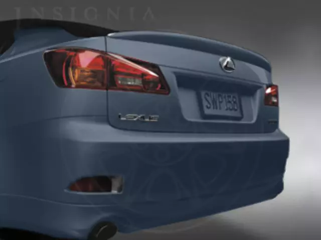 PT47A5311038 - Exterior: Rear Spoiler - 8V3 - Deep Sea Mica for Lexus: IS250, IS350 Image