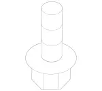 949903510 - Brakes: Hexagon Head Bolt for Mercedes-Benz Image