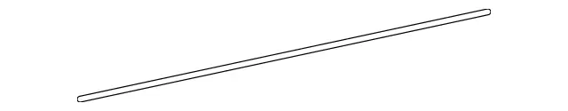 2166902780 - Covering and Lining: Trim Bar for Mercedes-Benz: CL550, CL600, CL63 AMG, CL65 AMG Image image