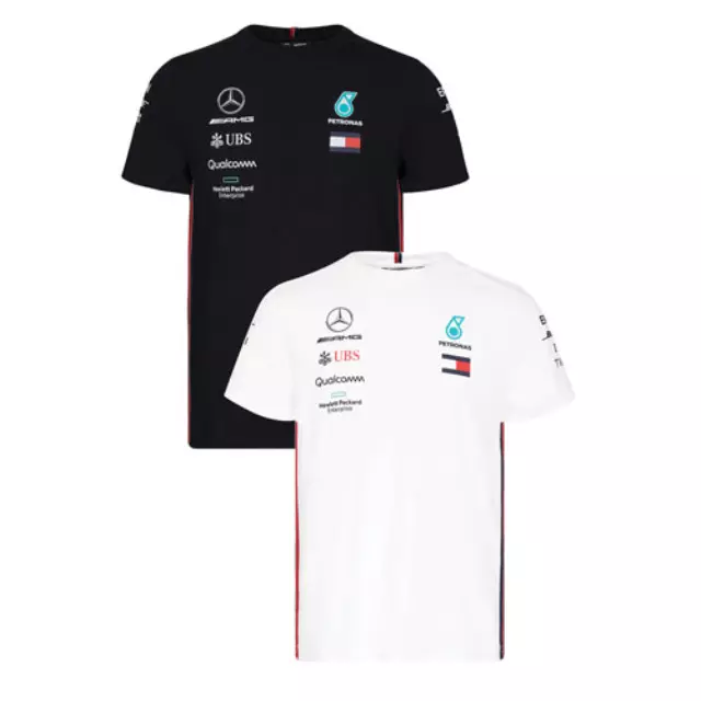 Mer Mens Mapm Driver T-Shirt (AMBM946 Wh - Mercedes-Benz (1443257-05)