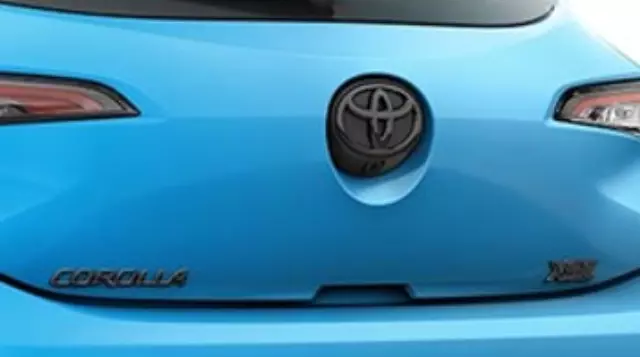 PT9481220002 - : 2020-2021 Toyota Corolla - Exterior Emblem Blackout Overlay for Toyota: Corolla Image