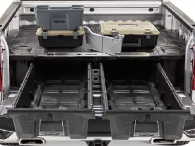 19421491 - Exterior: Bed Storage System By Deckedandreg for Chevrolet: Silverado 1500, Silverado 1500 LTD | GMC: Sierra 1500, Sierra 1500 Limited Image