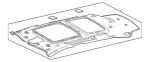 25369071021C71 - Body: Headliner for Mercedes-Benz Image