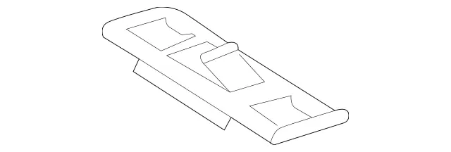 2095451240 - Electrical: Fuse Box Upper Bracket for Mercedes-Benz Image