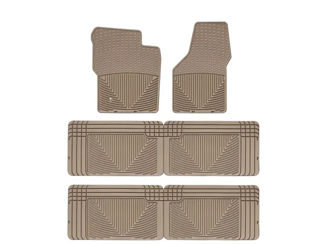 W19TNW25TNW25TN - : Tan All Weather Floor Mats for WeatherTech Image