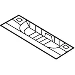 8L1Z7845455AA - Body: Carpet for Ford: Expedition | Lincoln: Navigator Image