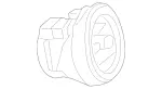 2058304000 - Heating and Ventilation: Air Vent for Mercedes-Benz Image