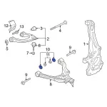 W720555S439 - Suspension: Lower Control Arm Adjust Bolt for Ford Image
