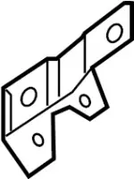 829523JA0A - Body: Door Trim Panel Bracket for INFINITI: JX35, QX60 Image