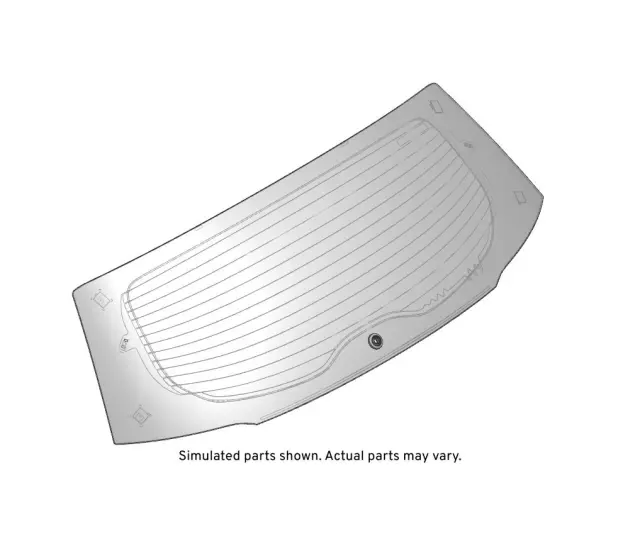 84544247 - Body: Lift Gate Glass for GMC: Terrain Image