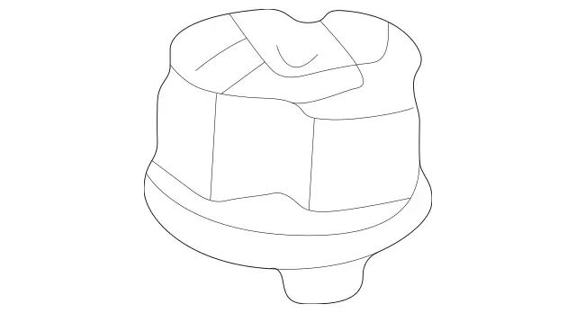 2033510142 - Rear Axle: Rubber Bushing for Mercedes-Benz Image image