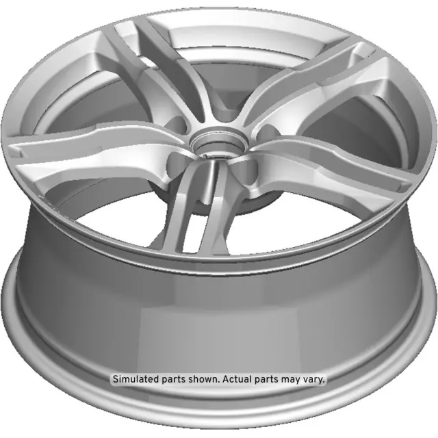 22959761 - : 2016-2018 Chevrolet Corvette - 18x8-Inch Aluminum Wheel for Chevrolet: Corvette Image