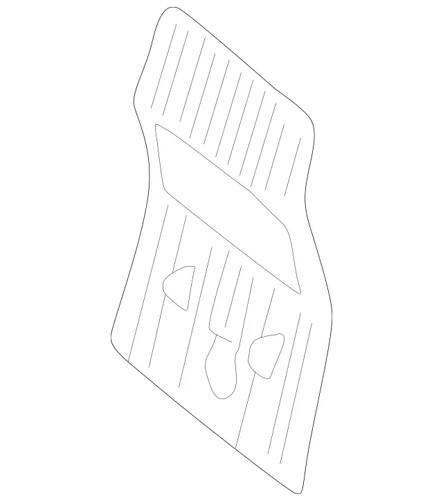 46368010087101 - Body: Rear Cover for Mercedes-Benz Image