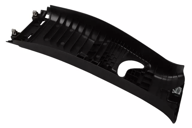 Jet Black Driver Side Center Pillar Upper Trim Panel - GM (84007689)