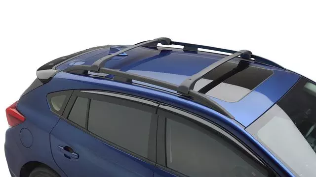 2018-2023 Subaru Crosstrek Aero-Style Roof Rack Cross Bar Set | Genuine OEM - Subaru (E361SFL400)
