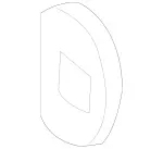 2213330177 - Front Axle: Washer for Mercedes-Benz Image