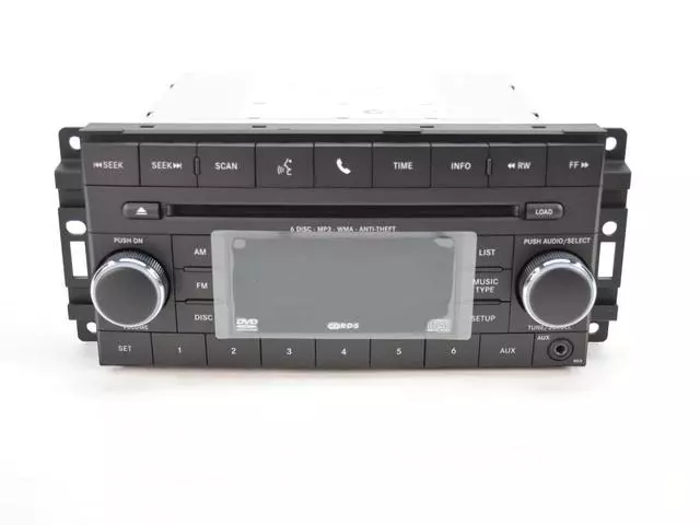 AM/FM/6 DVD Radio - Mopar (5064951AH)