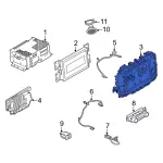 ML3Z10D885B - : Display Unit for Ford: F-150, F-150 Lightning Image