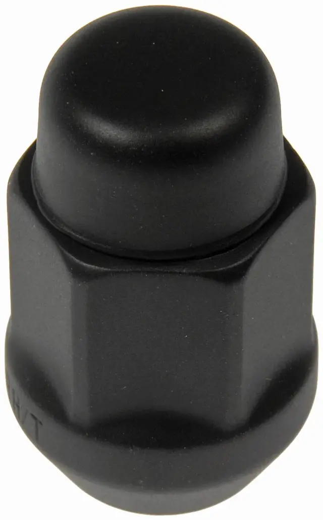 711335C - Wheels, Tires &amp; Parts: Matte Black Acorn Nut Lock Set M12-1.50 for Dorman Image