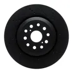 63375020D - : DFC Brake Rotor - Drilled and Slotted - Black for DYNAMIC FRICTION Image