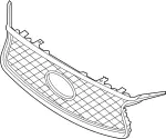 623105DB3A - : Upper Grille for Infiniti Image