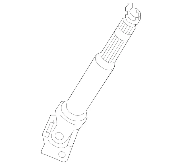 9074600300 - : Lower Shaft for Mercedes-Benz: Sprinter 1500, Sprinter 2500, Sprinter 3500, Sprinter 3500XD Image