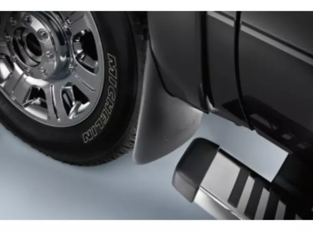 HC3Z16A550ED - : OEM NEW Ford Kit - Mudflap HC3Z-16A550-ED for Ford: E-350 Super Duty, E-450 Super Duty, F-250 Super Duty, F-350 Super Duty, F-450 Super Duty, F-550 Super Duty Image