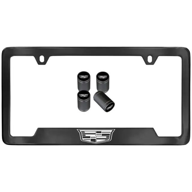 19540081 - Exterior: License Plate Frame for Cadillac: CT4, CT5, LYRIQ, XT4, XT5, XT6 Image