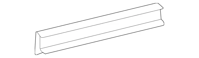 4636900162 - Body: Trim Support for Mercedes-Benz Image