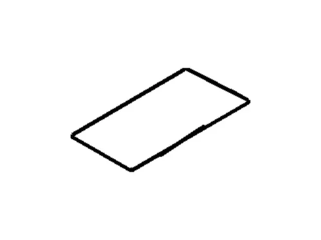 8A8Z74045G34AA - Body: Compartment Mat for Ford: Explorer, Flex, Police Interceptor Utility Image