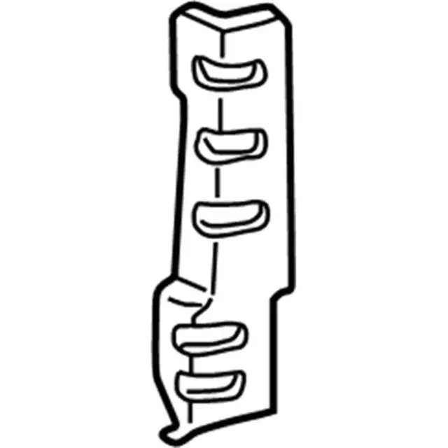 F65Z9900374AA - Body: Panel Extension for Ford: F-150, F-150 Heritage, F-250 Image