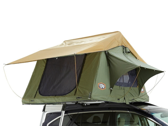 Racks And Carriers By Tepui - Rack Mounted Tent, Green And Khaki - Ford (VLL3Z-99000C38-A)