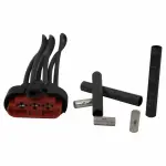 WPT168 - Belts and Cooling: Engine Cooling Fan Motor Connector  for Ford: Crown Victoria, Escape, Escort, Freestar, Mustang, Taurus, Windstar | Lincoln: Continental, Town Car | Mercury: Grand Marquis, Mariner, Monterey, Sable Image