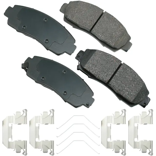 ACT1089A - : Akebono ProACT Ultra Premium Ceramic Disc Brake Pad Kit for AKEBONO Image