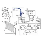 L1MZ19835BF - : 2020-2024 Ford - AC Tube for Ford: Explorer, Police Interceptor Utility | Lincoln: Aviator Image