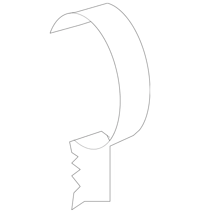 8353134 - Heating and Ventilation: Tension Spring for Mercedes-Benz: 180C, 250, 300S, 300SL, 500SL, 600SL, AMG GT, AMG GT Black Series, AMG GT C, AMG GT R, AMG GT S, C230, C240, C250, C280, C300, C32 AMG, C320, C350, C55 AMG, C63 AMG, CL500, CL55 AMG, CL550, CL600, CL63 AMG, CL65 AMG, CLK320, CLK350, CLK500, CLK55 AMG, CLK550, CLK63 AMG, CLS400, CLS500, CLS55 AMG, CLS550, CLS63 AMG, CLS63 AMG S, E250, E320, E350, E400, E500, E55 AMG, E550, E63 AMG, E63 AMG S, G55 AMG, G550, G550 4x4, G63 AMG, G65 AMG, GLK250, GLK350, Maybach S550, Maybach S560, Maybach S600, Maybach S650, S350, S400, S430, S450, S500, S55 AMG, S550, S550e, S560, S600, S63 AMG, S65 AMG, SL320, SL500, SL55 AMG, SL550, SL600, SL63 AMG, SL65 AMG, SLS AMG Image image