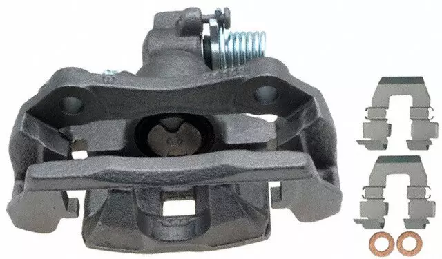 19141362 - : Rear Passenger Side Disc Brake Caliper Assembly (Friction Ready Non-Coated), Remanufactured for GM Image