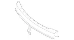 2046200230 - Body: Cowl Top Panel for Mercedes-Benz Image