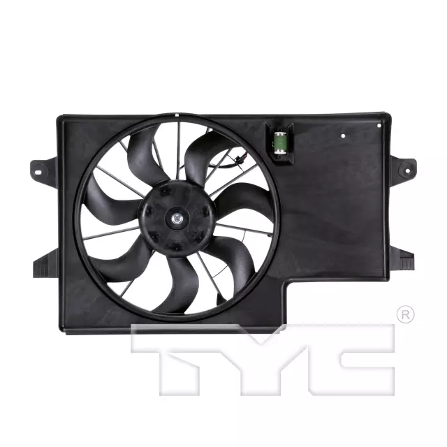 621850 - : TYC Dual Radiator and Condenser Fan Assembly for TYC Image