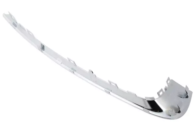 Part# 13238372 Chrome Front Driver Side Bumper Fascia Outer Insert Molding - GM (13238372)