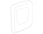 2308350598 - Heating and Ventilation: Seal for Mercedes-Benz Image