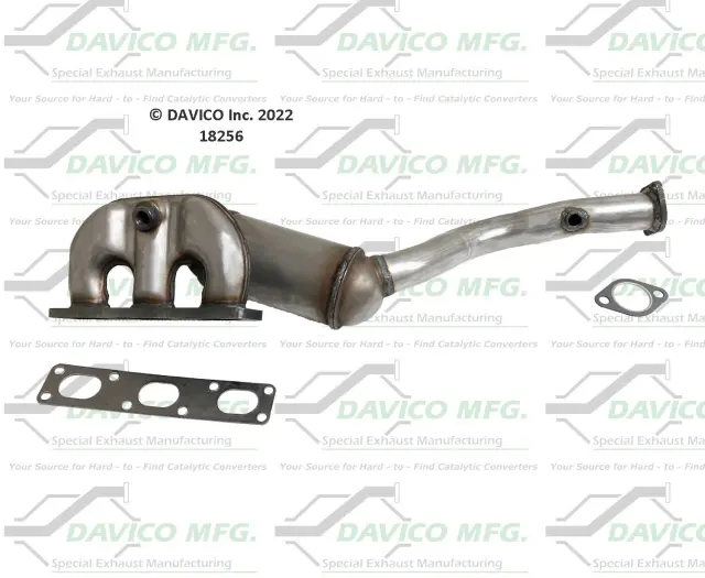 18256 - Exhaust: Direct Fit Catalytic Converter for DAVICO CONVERTERS Image