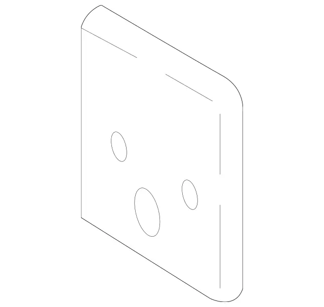463889059564 - Attachment Parts: Intermediate Layer for Mercedes-Benz Image