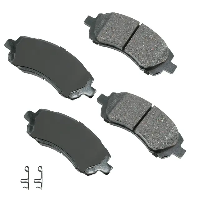ACT722 - Brake: Akebono ProACT Ultra Premium Ceramic Disc Brake Pad Kit for AKEBONO Image