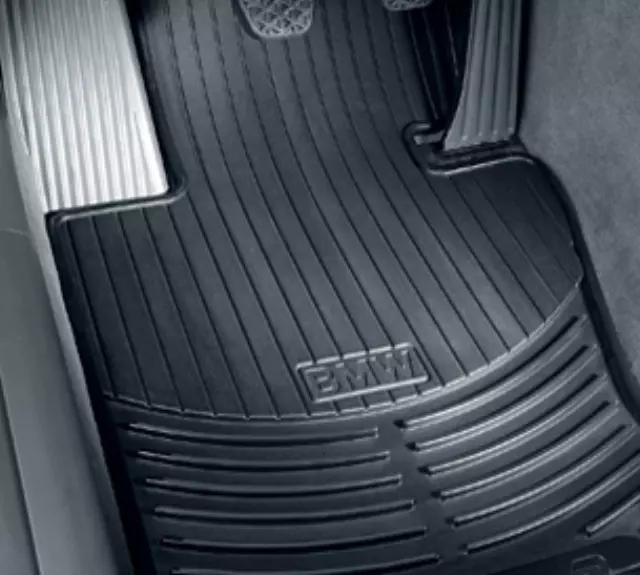 82550417976 - Interior: All Weather Rubber Floor Mats, Rear for BMW Image