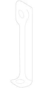 2026280224 - Front Panel: Strut for Mercedes-Benz: C220, C230, C280, C43 AMG Image