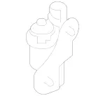 2467300337 - : Hinge for Mercedes-Benz Image