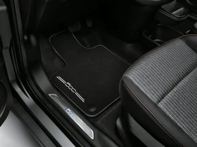68654807AA - Interior Accessories: Velour Floor Mats for Fiat: 500E Image
