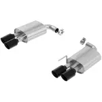 M5230M8EBA - : 2018-2023 Mustang GT 5.0L Extreme Muffler Kit-Black Chrome Tips for Ford Performance Parts Image