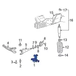 F2UZ3105A - Suspension: Knuckle for Ford: E-150 Econoline, E-150 Econoline Club Wagon Image